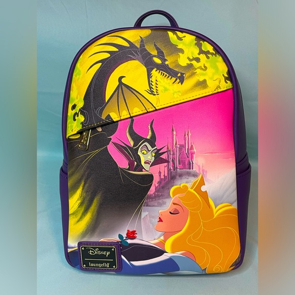 Disney x Loungefly Sleeping Beauty Maleficent DEC Backpack main image 6